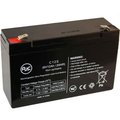 Battery Clerk AJC®  Panasonic LC-R0612P 6V 12Ah Sealed Lead Acid Battery PANASONIC-LC-R0612P
